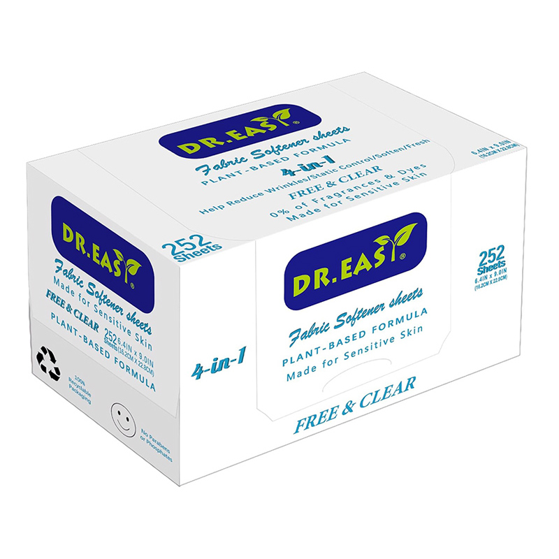 unscented dryer sheets