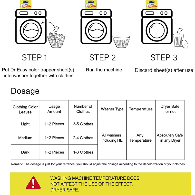dye catcher laundry