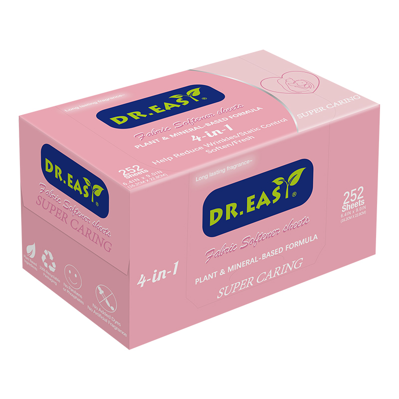 anti‑static dryer sheets