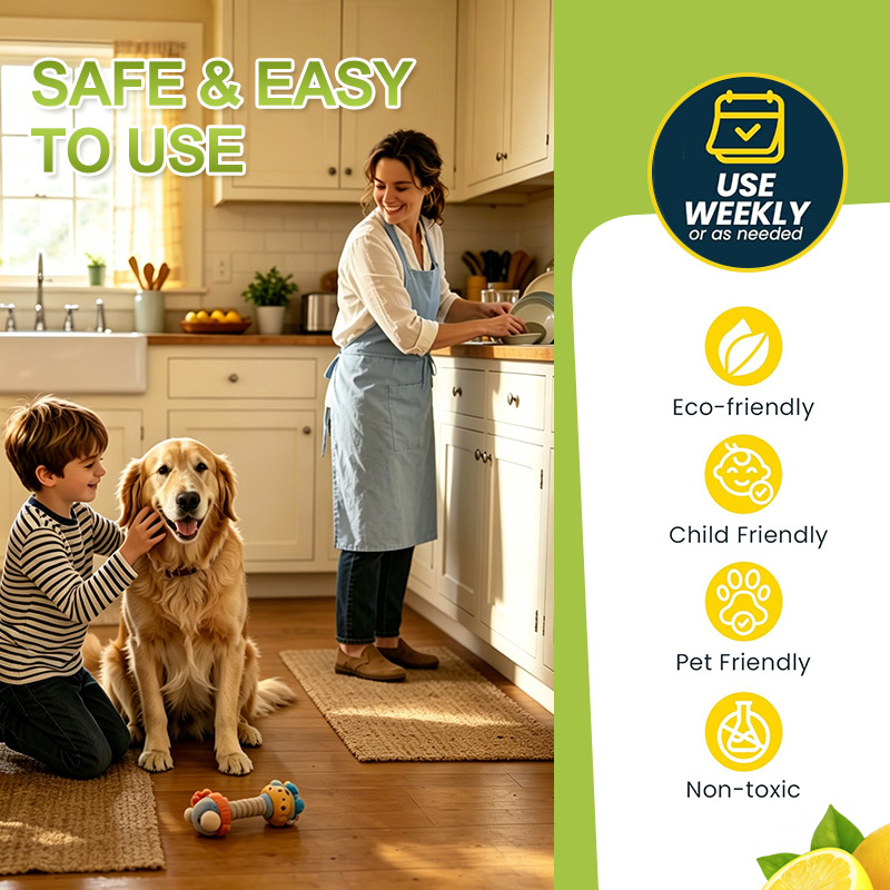 long‑lasting slow‑release dishwasher freshener