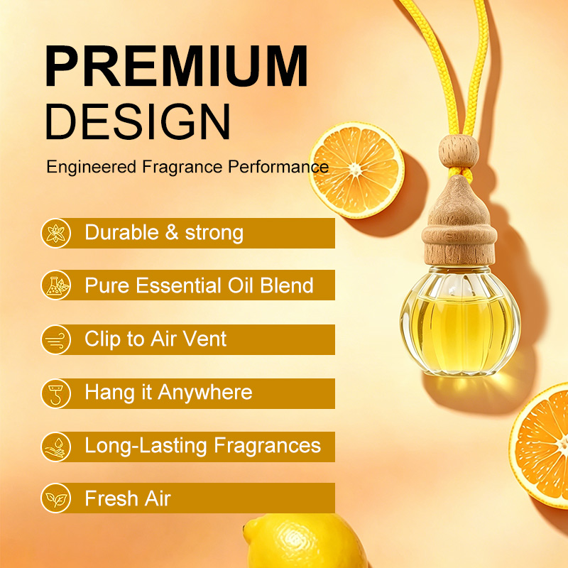 multi color glass bottle air freshener