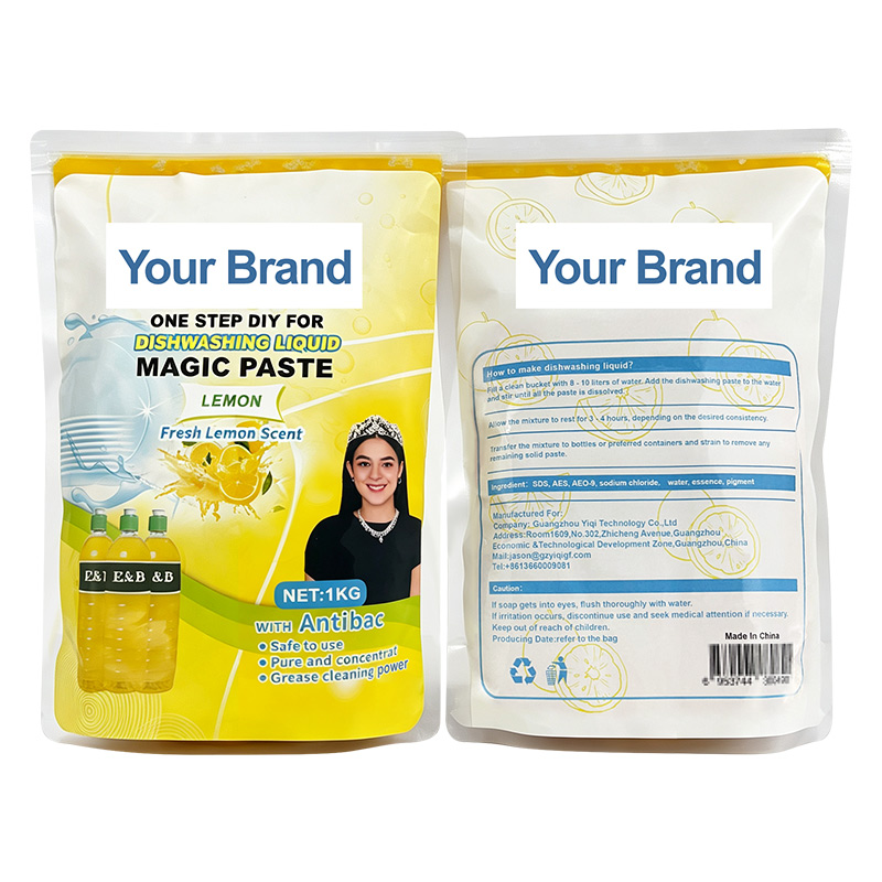 lemon antibacterial dish cleaner