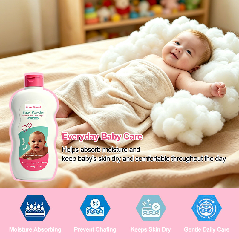 Gentle Baby Powder for Sensitive Skin