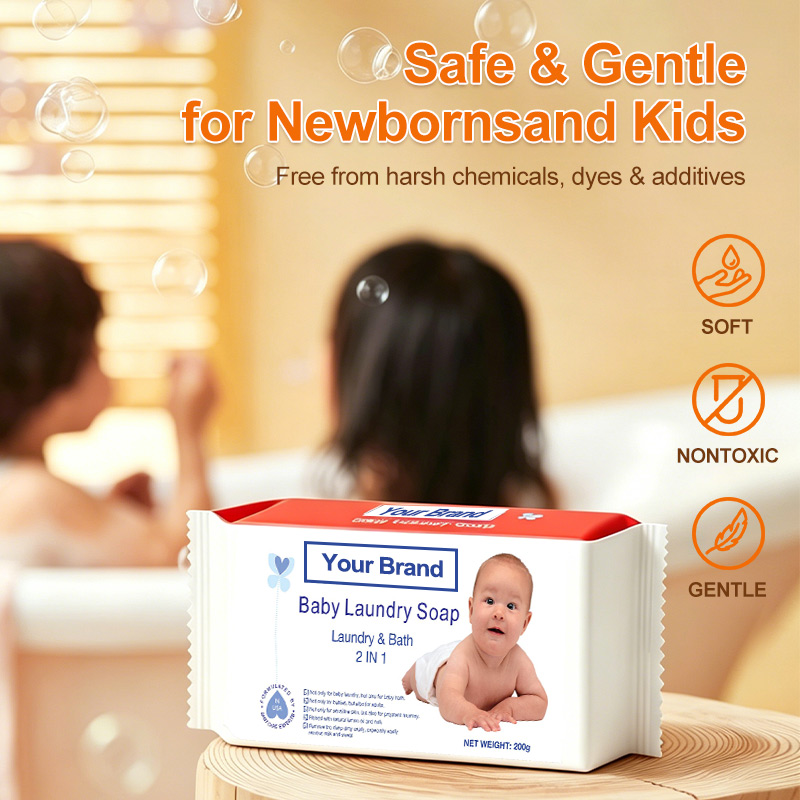 gentle baby bath soap for sensitive skin